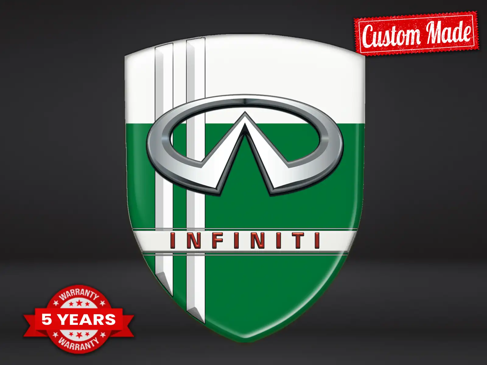 Infiniti Pegatinas Hot Rod Contemporáneas Máximo Resistente